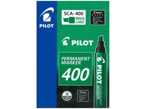 Marker Permanentny Pilot SCA 400 Zielony 12 Sztuk Biurowi Pl