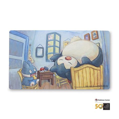 Pokémon Center Van Gogh Museum Munchlax Snorlax Inspired by The