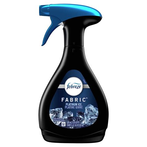 Febreze Fabric Refresher Odor Fighting And Deodorizing Platinum Ice