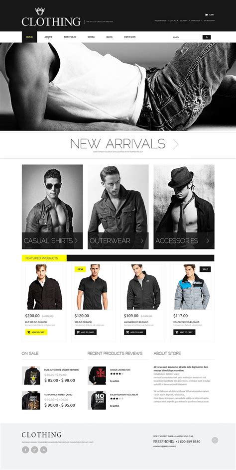 Apparel PSD Template, #Ad #Apparel #PSD #Template in 2024 | Photoshop ...