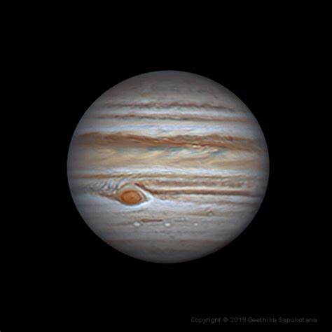 Jupiter Rotation Time-Lapse 14/7/2019 : astrophotography