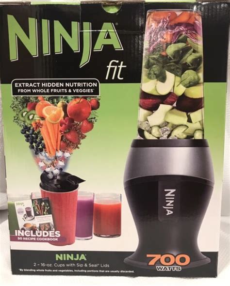 Ninja Qb3001ss Fit Personal Blender For Sale Online Ebay