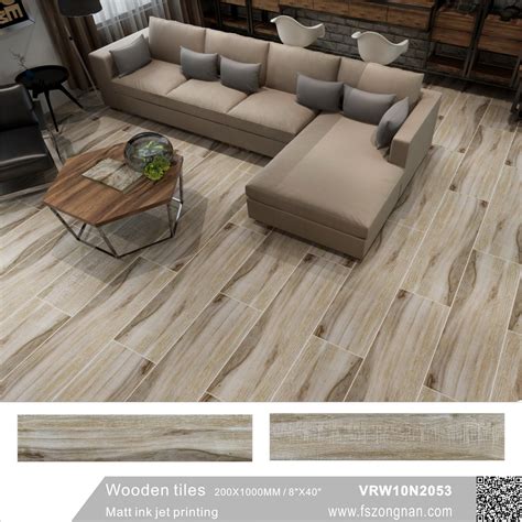 Building Material D Inkjet Wood Tile Ceramic Floor Tile Vrw N