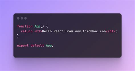 Thích Học Reactjs React Jsx Viblo