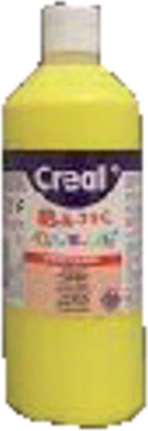 Plakkaatverf Creall Basic 02 Primair Geel 500ml 6 Stuks Bol