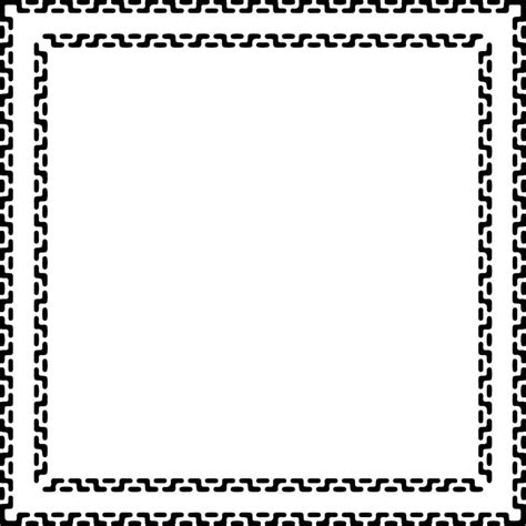 Black rectangle border for graphics design 24479550 Vector Art at Vecteezy