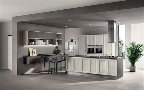 Cucina Evolution Decorativo Rovere Land Scavolini Store Limena