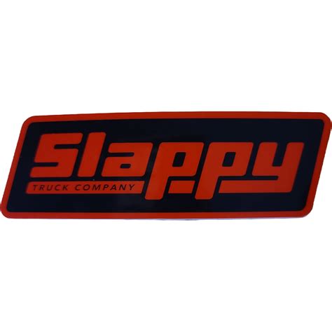 SLAPPY OG LOGO 4" STICKER BLUE // HAVØK