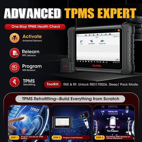 Autel Maxidas Ds S Ts Tpms Diagnostic Tool With Complete Tpms Functions