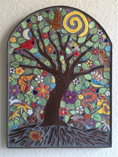 Mosaic Tree Of Life Original Art By Carol Hegedus In 2024