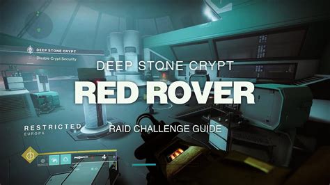 Red Rover Challenge Completed Under 7 Minutes Deep Stone Crypt Raid