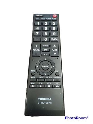 TOSHIBA REMOTE CT RC1US 18 EBay