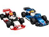 Lego City Formula F Grid With Vcarb Sauber Race Cars