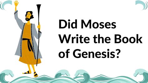 Did Moses Write The Book Of Genesis YouTube