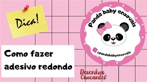 Como Fazer Adesivo Redondo No Canva Desenhos Crocantes Youtube