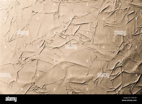 Crumpled Creased Posters Grunge Paper Textures Blank Old Ripped Torn