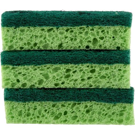 Vileda Anti Bacterial Sponge Scourer Heavy Duty Pack Woolworths