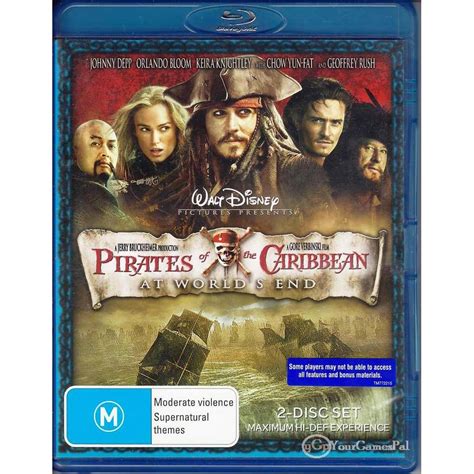 Blu Ray Pirates Of The Caribbean At World S End Disney Depp New Not