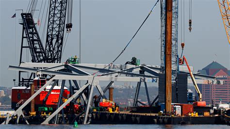 Crews Turn Sights To Removing Debris From Ship’s Deck In Baltimore Bridge Collapse Cleanup Fox