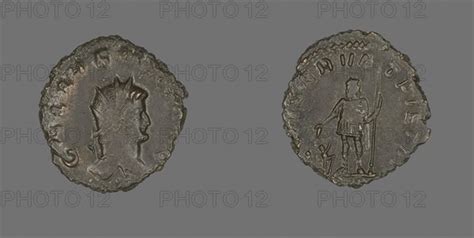 Antoninianus Coin Portraying Emperor Gallienus Ad Roman