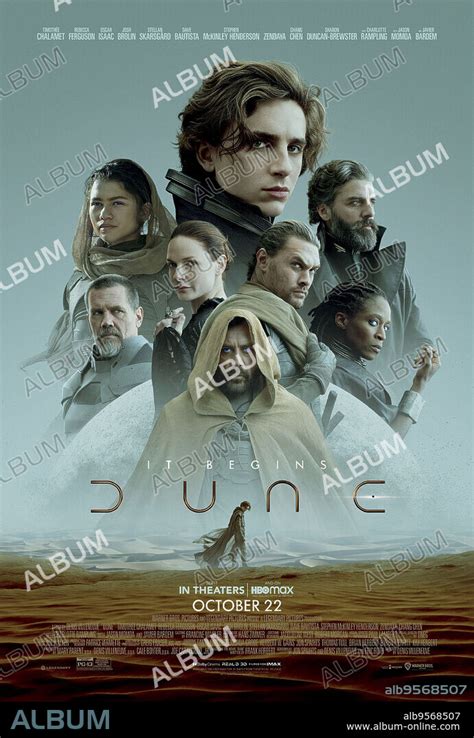 Poster of DUNE: PART ONE, 2021, directed by DENIS VILLENEUVE. Copyright Legendary Entertainment ...