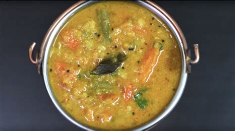 Vegetable Sambar Instant Pot Recipe Easy Sambar Recipe Veggie Delight Vegetables