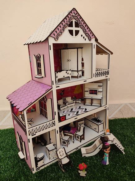 Casinha De Boneca Em Mdf Elo7 Produtos Especiais