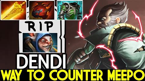 Dendi Kunkka Best Way To Counter Meepo Pro Gameplay Dota Youtube