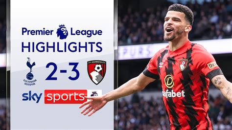 Last Gasp Winner 🤯 Tottenham 2 3 Bournemouth Premier League