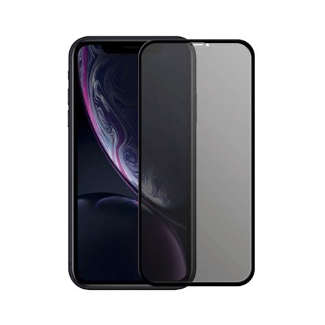 Iphone Xr Privacy Screenprotector Gehard Glas Telefoonglaasje