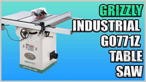 Grizzly Industrial G0771Z 10 2 HP 120V Hybrid Table Saw With T