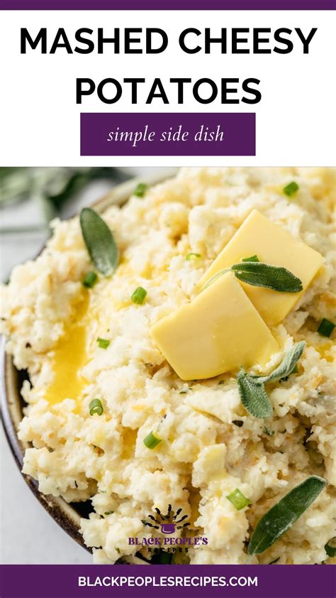 Mashed Potatoes with Cheese - blackpeoplesrecipes.com