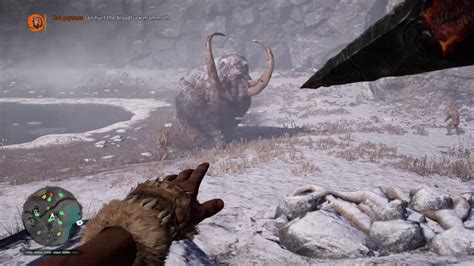 Far Cry Primal Killing The Bloodtusk Mammoth YouTube