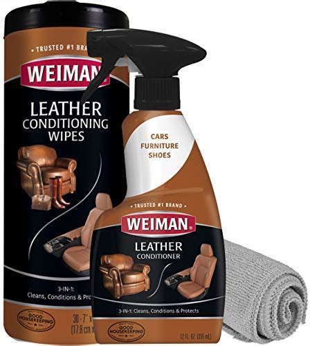 Weiman Kit D Entretien Et D Entretien Pour Cuir Restaure Les Surfaces