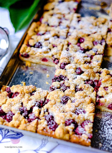 Saftiger Hefe Streuselkuchen Saftiger Kirsch Streusel Kuchen Vom