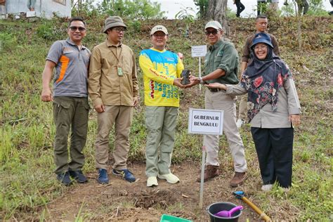 Tutup Tahun Gubernur Rohidin Tanam Pohon Dalam Rangka Mitigasi