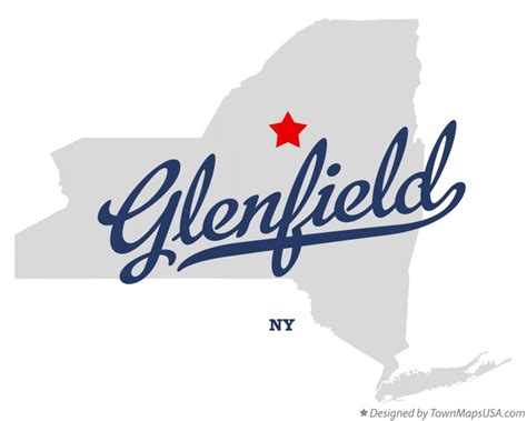 Map of Glenfield, NY, New York