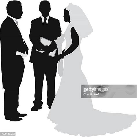 Wedding Clipart Black And White Photos and Premium High Res Pictures ...