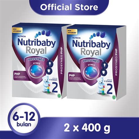 Jual Nutribaby Royal Prosyneo 2 Susu Bubuk Bayi 2 X 400 Gr Shopee