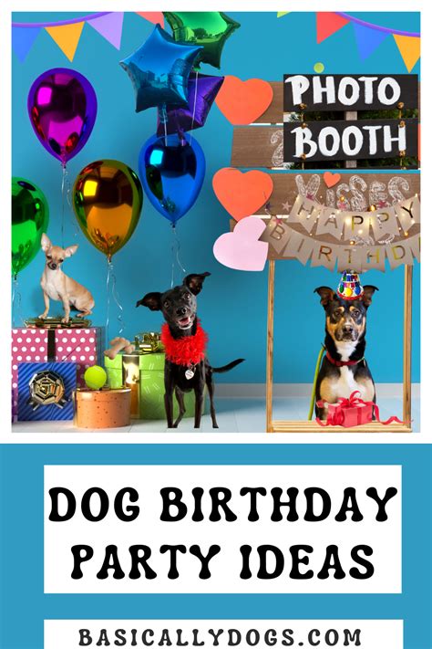 Amazing Dog Birthday Party Ideas