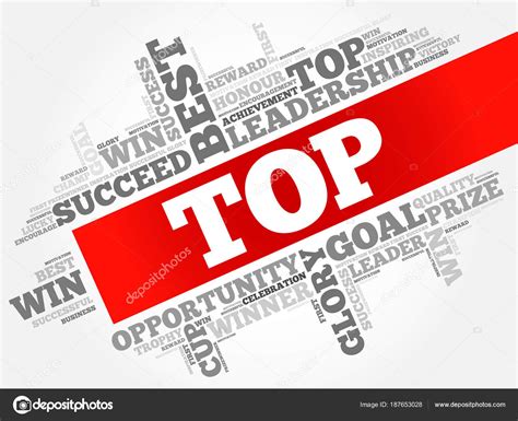 Top Word Cloud Stock Vector By ©dizanna 187653028