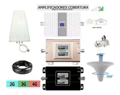 Kit Amplificador Se Al Celular Doble Banda G G G Potentes