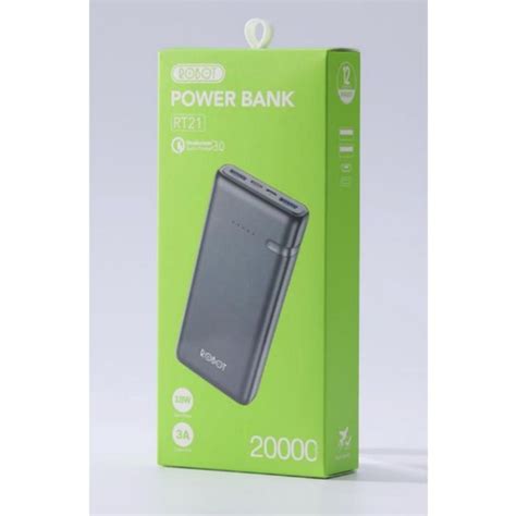 Jual Powerbank Original Robot Rt Led Mah W Quick Charge Power