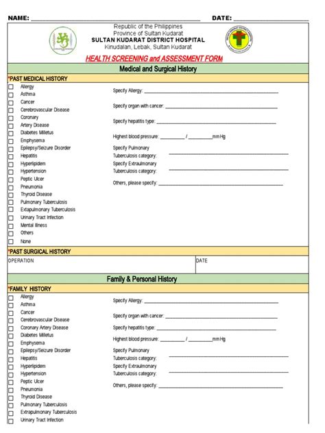 Ekonsulta Form Pdf Tuberculosis Hypertension