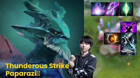 Leshrac Paparazi Thunderous Strike Patch D Dota Replay Youtube