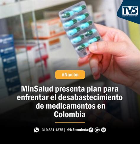 Minsalud Presenta Plan Para Enfrentar El Desabastecimiento De