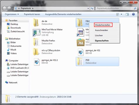 Papierkorb Wiederherstellen Windows Mac Minitool