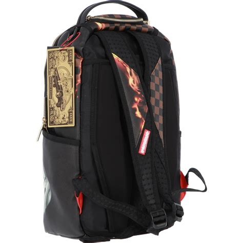 Discount Activity Sprayground Burnt Sharks In Paris Dlx Backpack For Men Vuitton Sprayground Shark