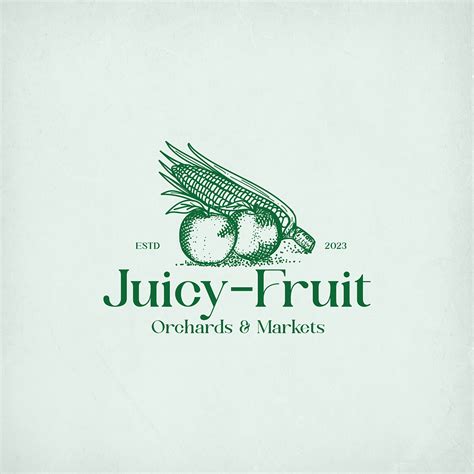 Juicy Fruit Logo Design by Conceptink on Dribbble