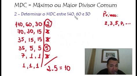 Mdc M Ximo Ou Maior Divisor Comum Duas Maneiras Muito F Ceis De